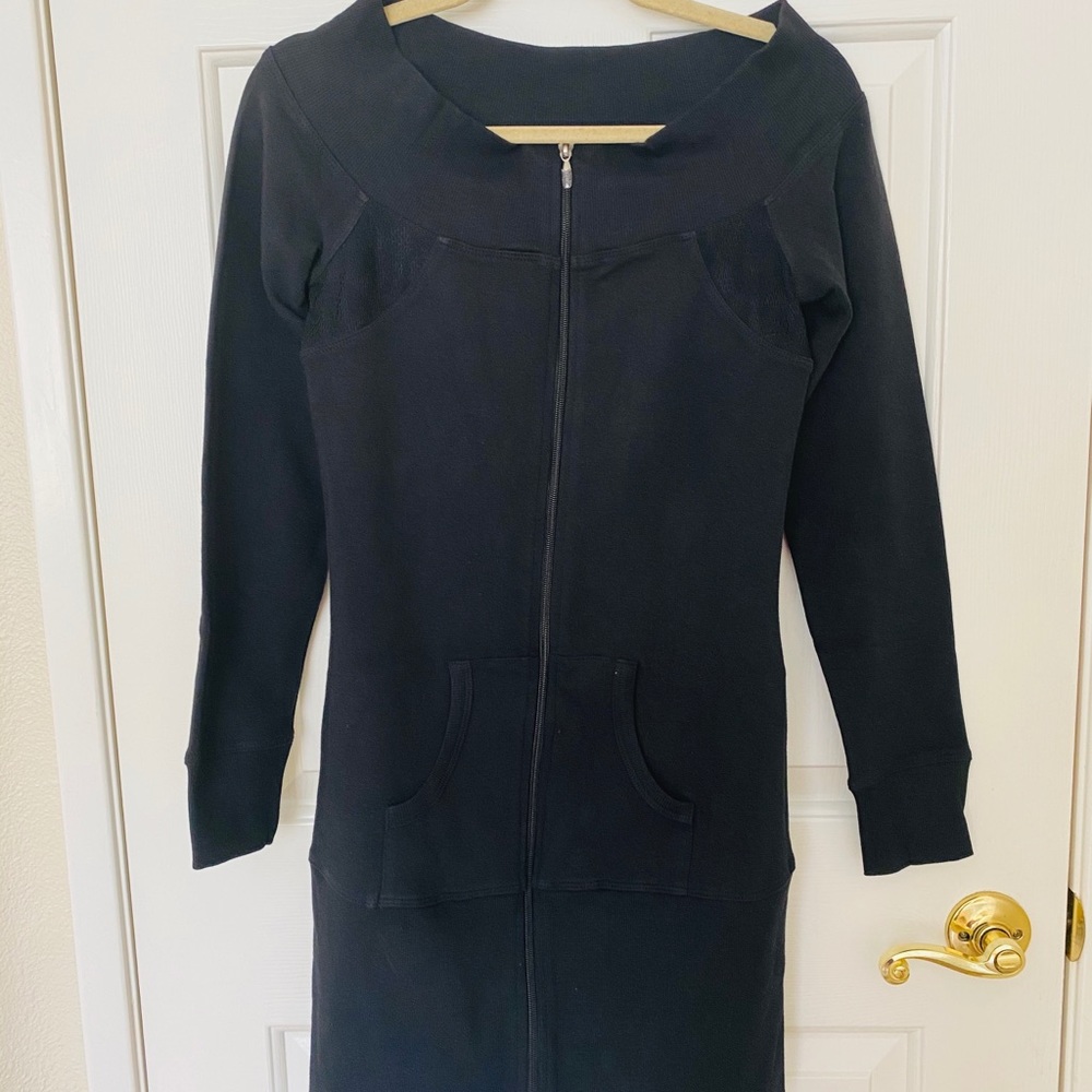 Bebe sport long sweater. off the shoulder